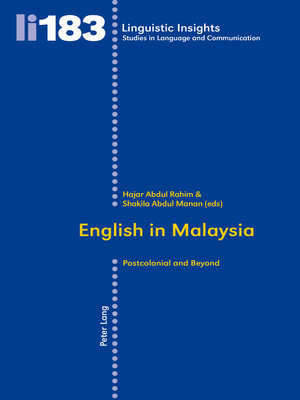 cover image of English in Malaysia
